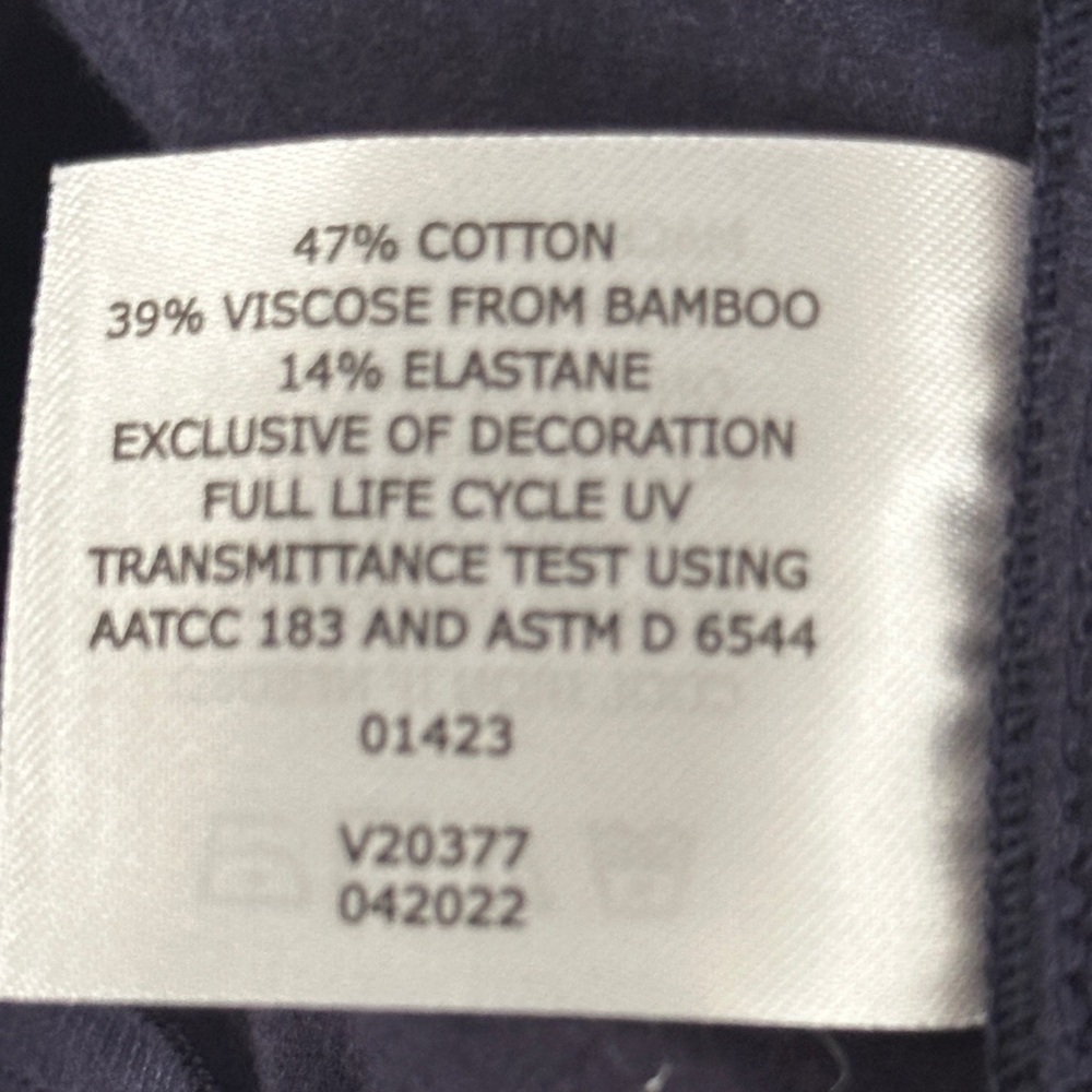 Coolibar Navy Capri Leggings - Picture 9 of 10